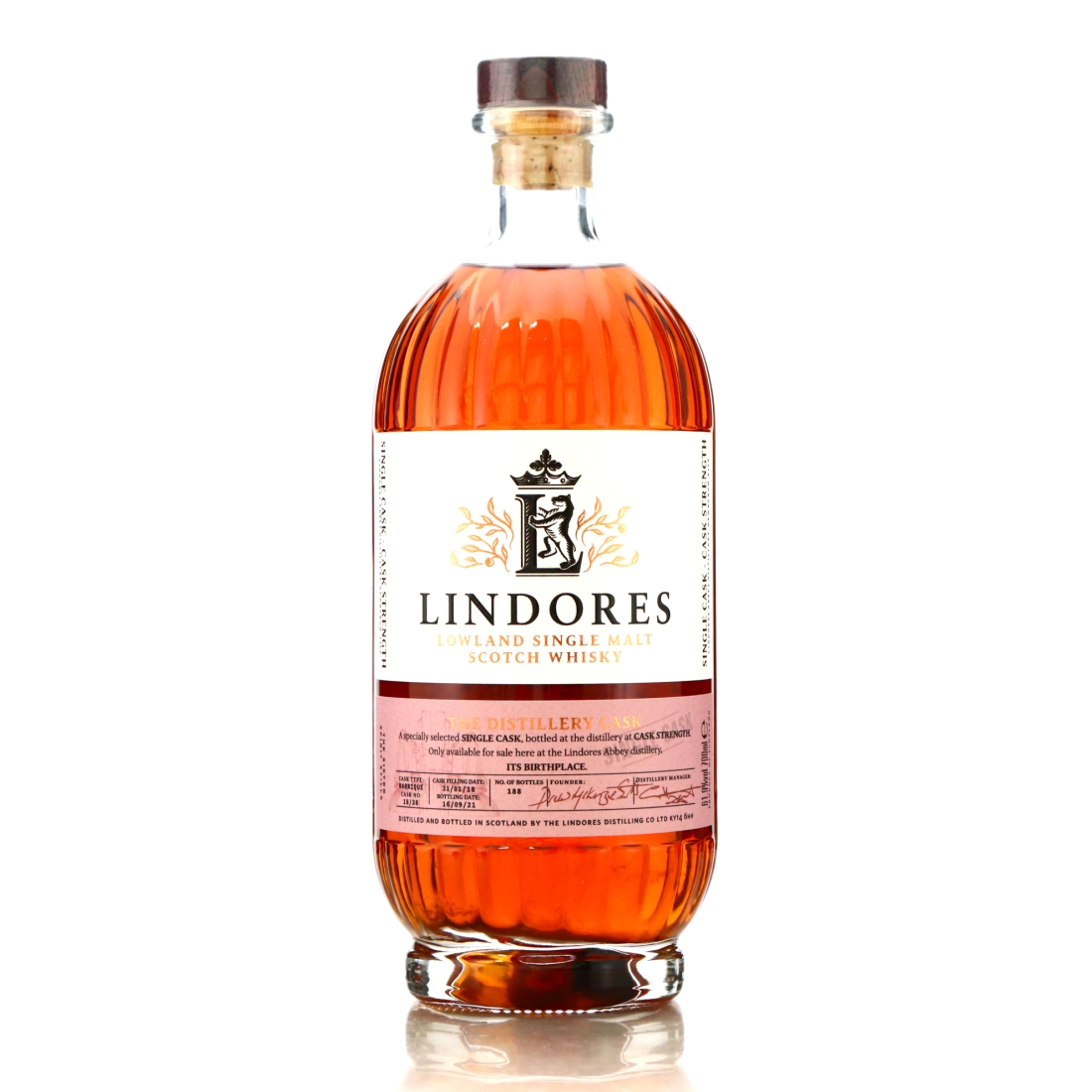 Lindores 2018 Single Barrique Cask #38 / Distillery Shop