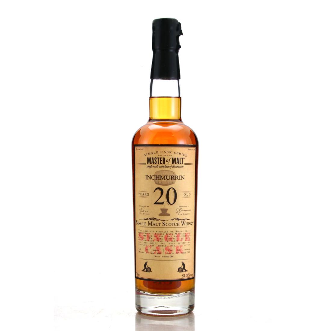 Inchmurrin 1998 Master of Malt Single Bourbon Cask 20 Year Old