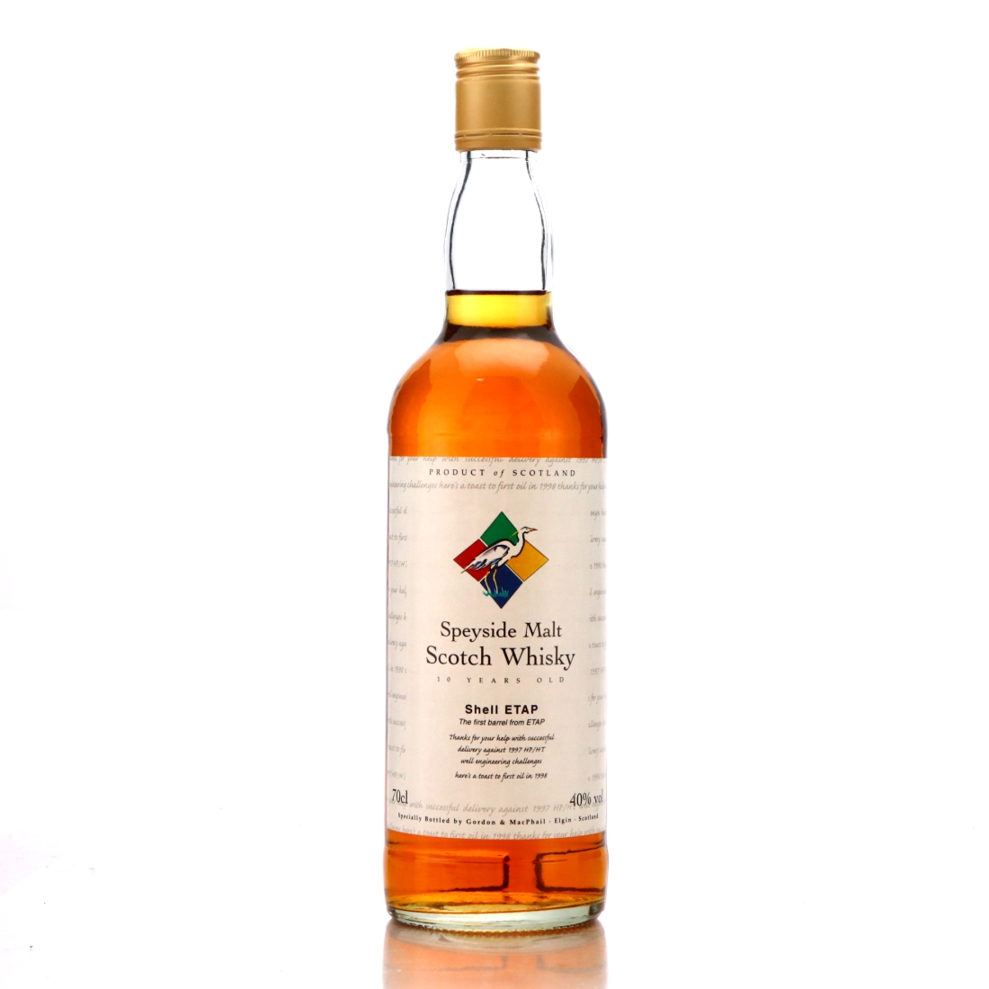 Speyside Single Malt Shell ETAP 10 Year Old