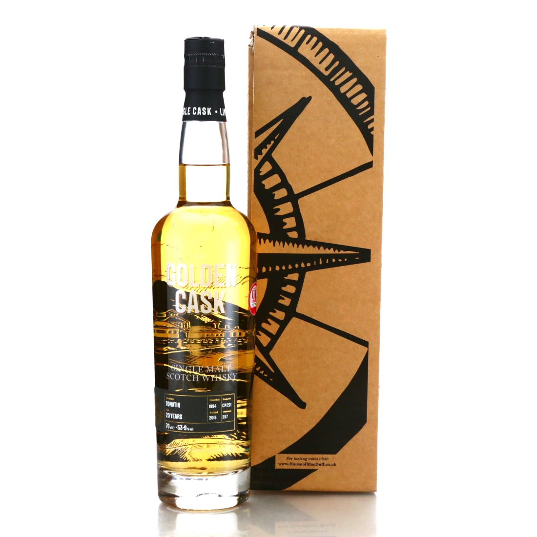 Tomatin 1994 Golden Cask 20 Year Old