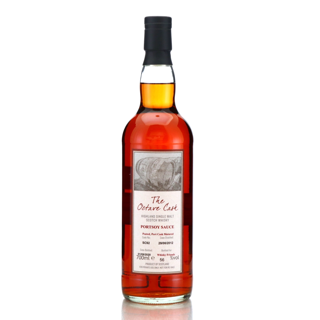 Glenglassaugh 2012 The Octave Cask 'Portsoy Sauce' / Whisky Friends
