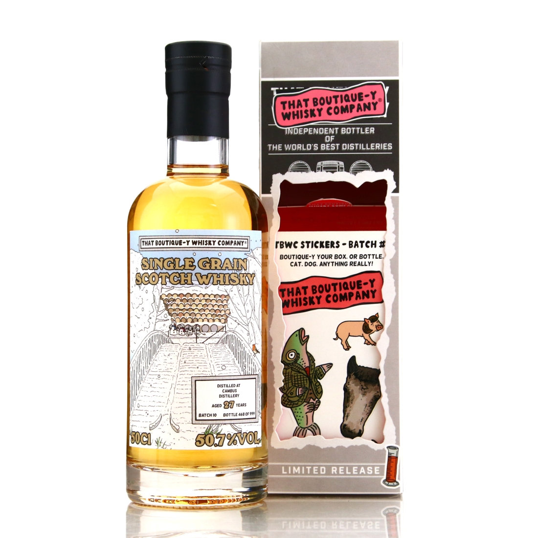 Cambus 27 Year Old That Boutique-y Whisky Company Batch #10