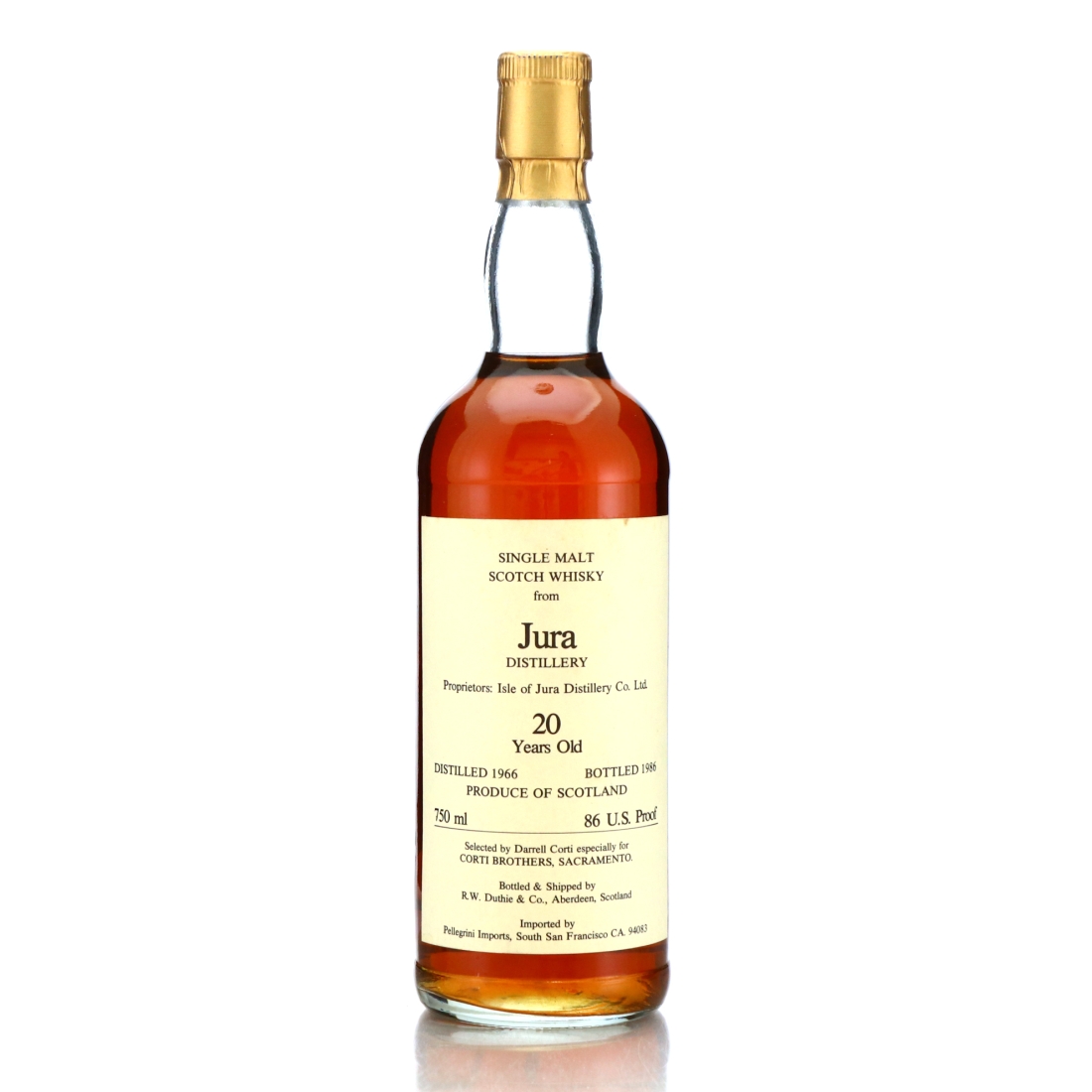 Jura 1966 Duthie for Corti 20 Year Old 75cl / US Import