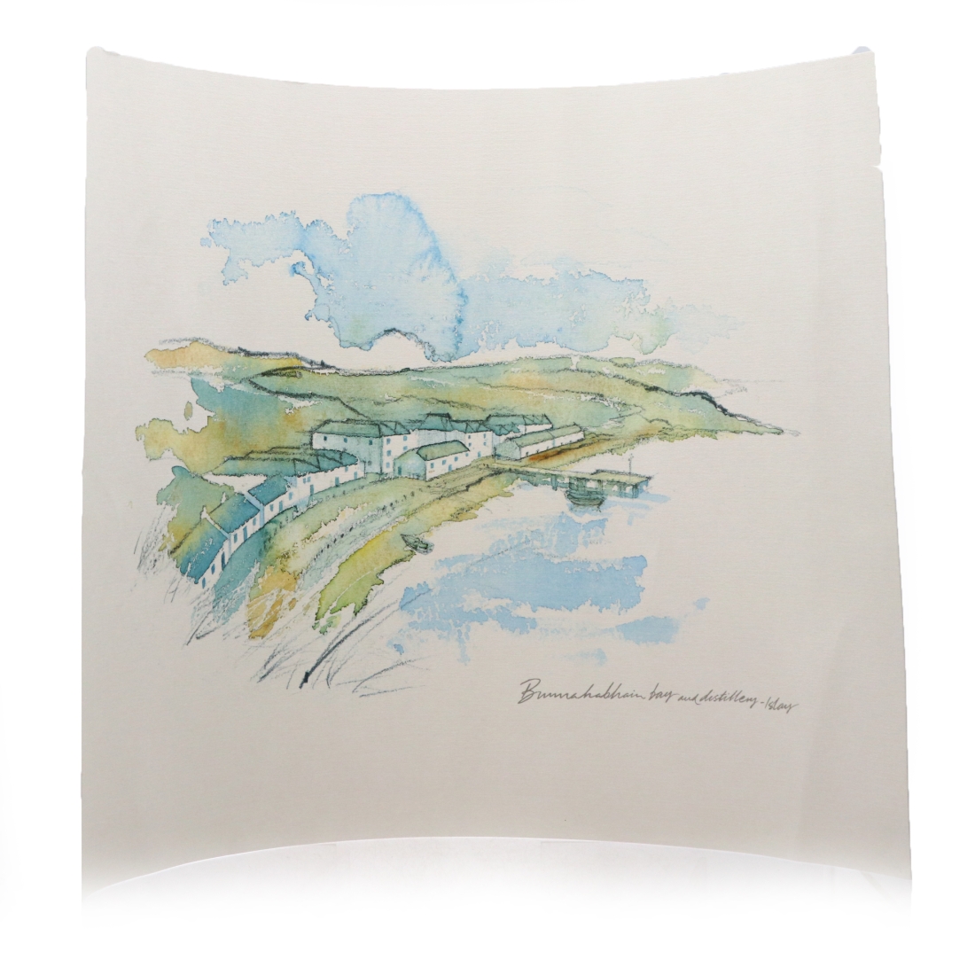 Bunnahabhain Watercolor Print
