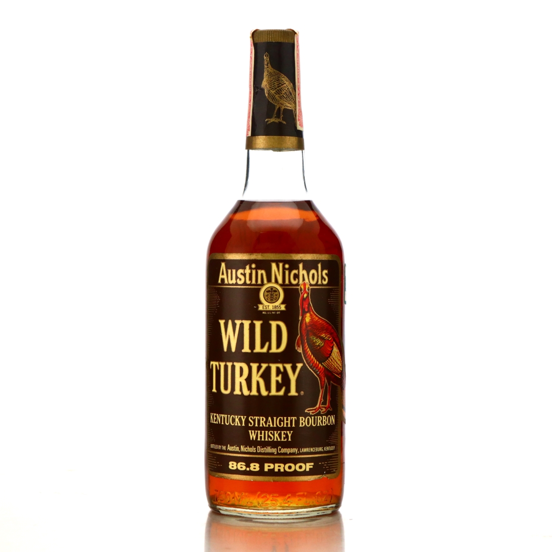 Wild Turkey Kentucky Straight Bourbon 1982