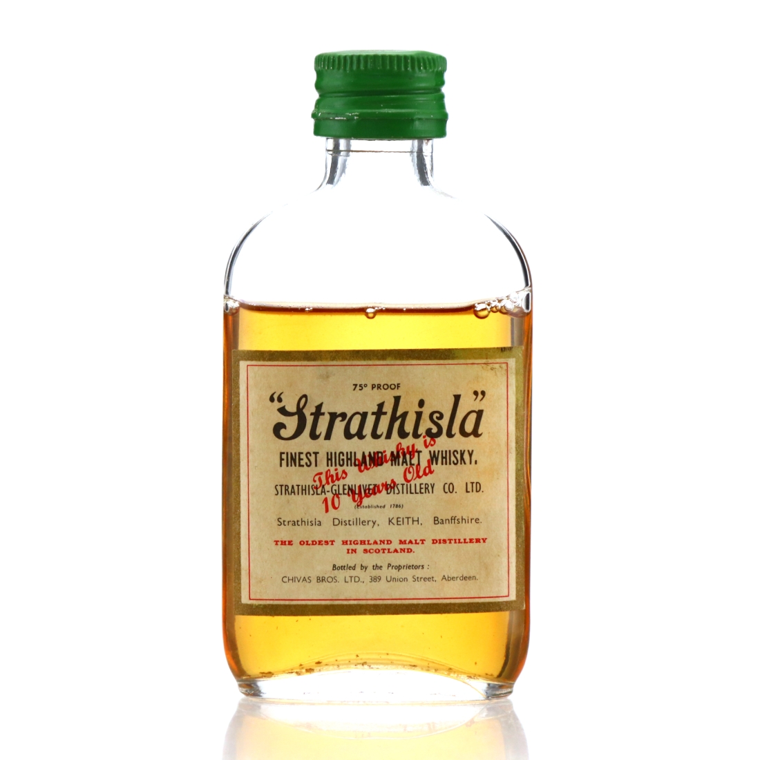 Strathisla 10 Year Old Chivas Miniature