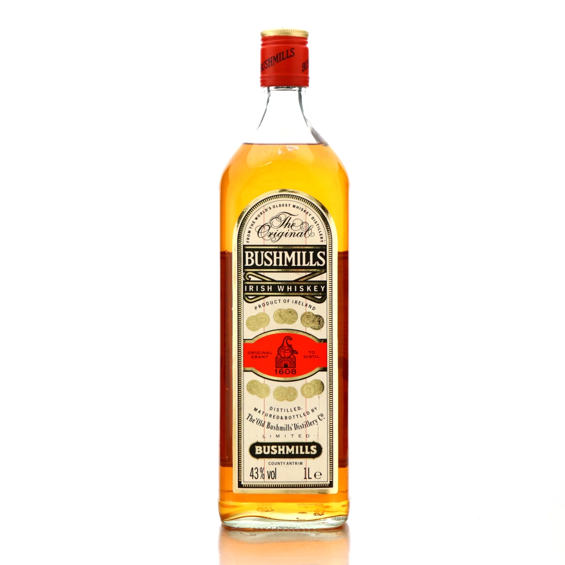 Bushmills Irish Whiskey 1 Litre