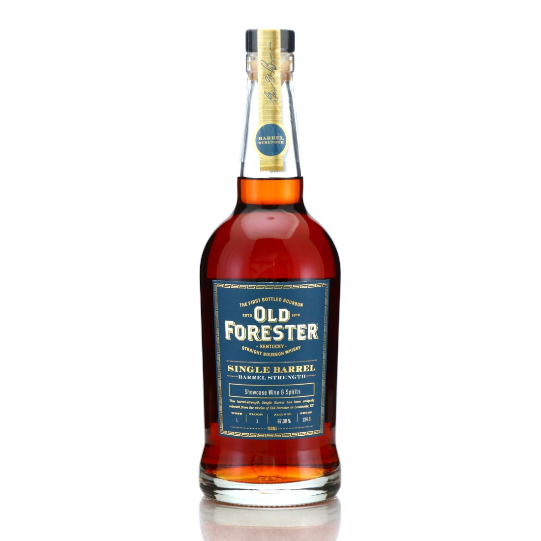 Old Forester Barrel Strength Single Barrel / Showcase Wine & Spirits