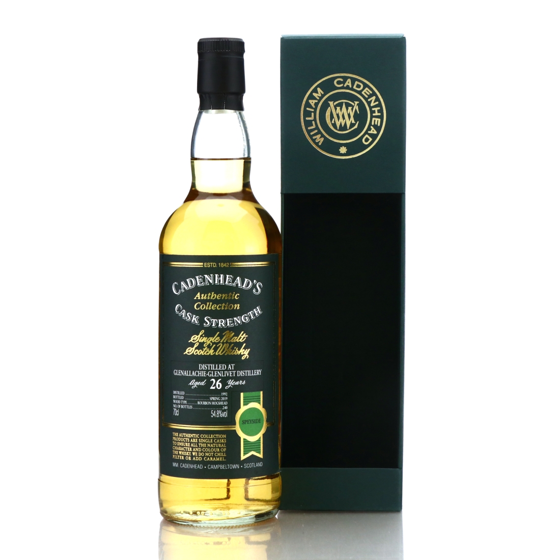 Glenallachie 1992 Cadenhead's 26 Year Old