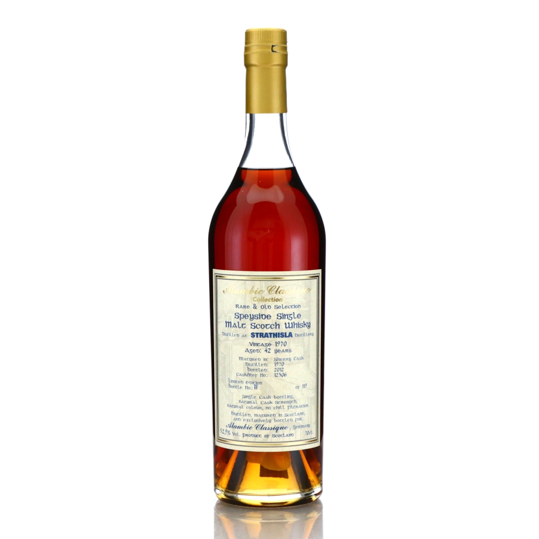 Strathisla 1970 Alambic Classique 42 Year Old