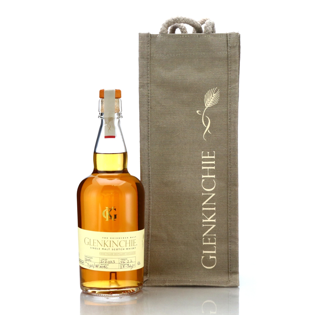 Glenkinchie 2009 Hand Filled 9 Year Old Cask #312033
