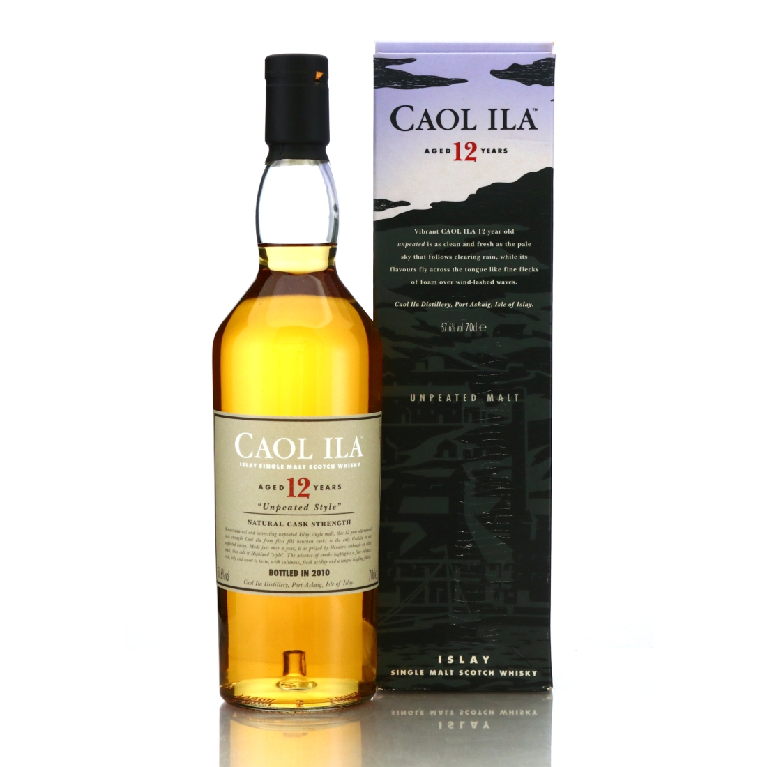 Caol Ila 12 Year Old Unpeated Cask Strength 2010 Release