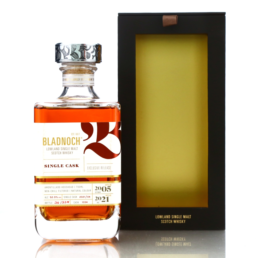 Bladnoch 2005 Single Amontillado Cask #1034