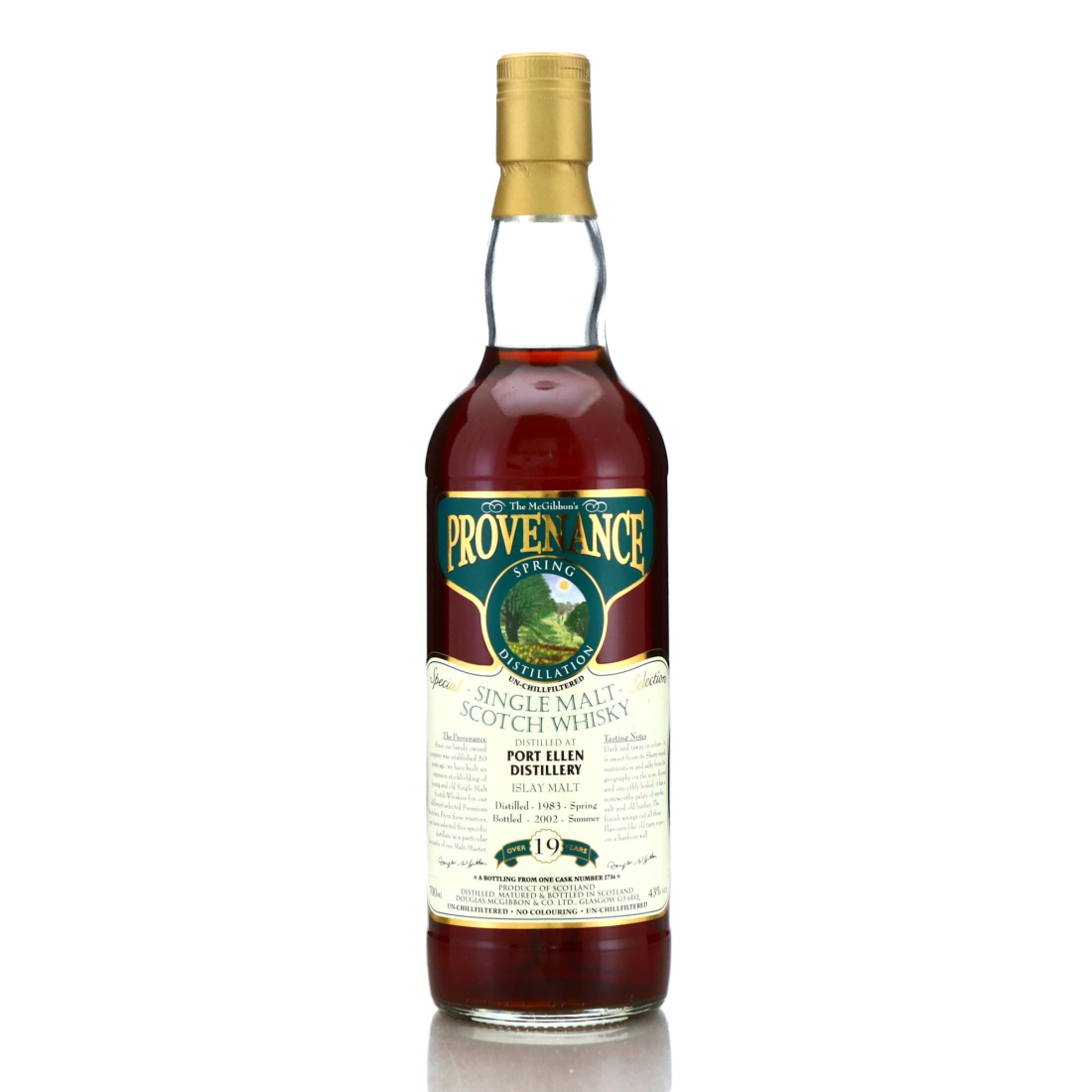 Port Ellen 1983 Douglas McGibbon 19 Year Old