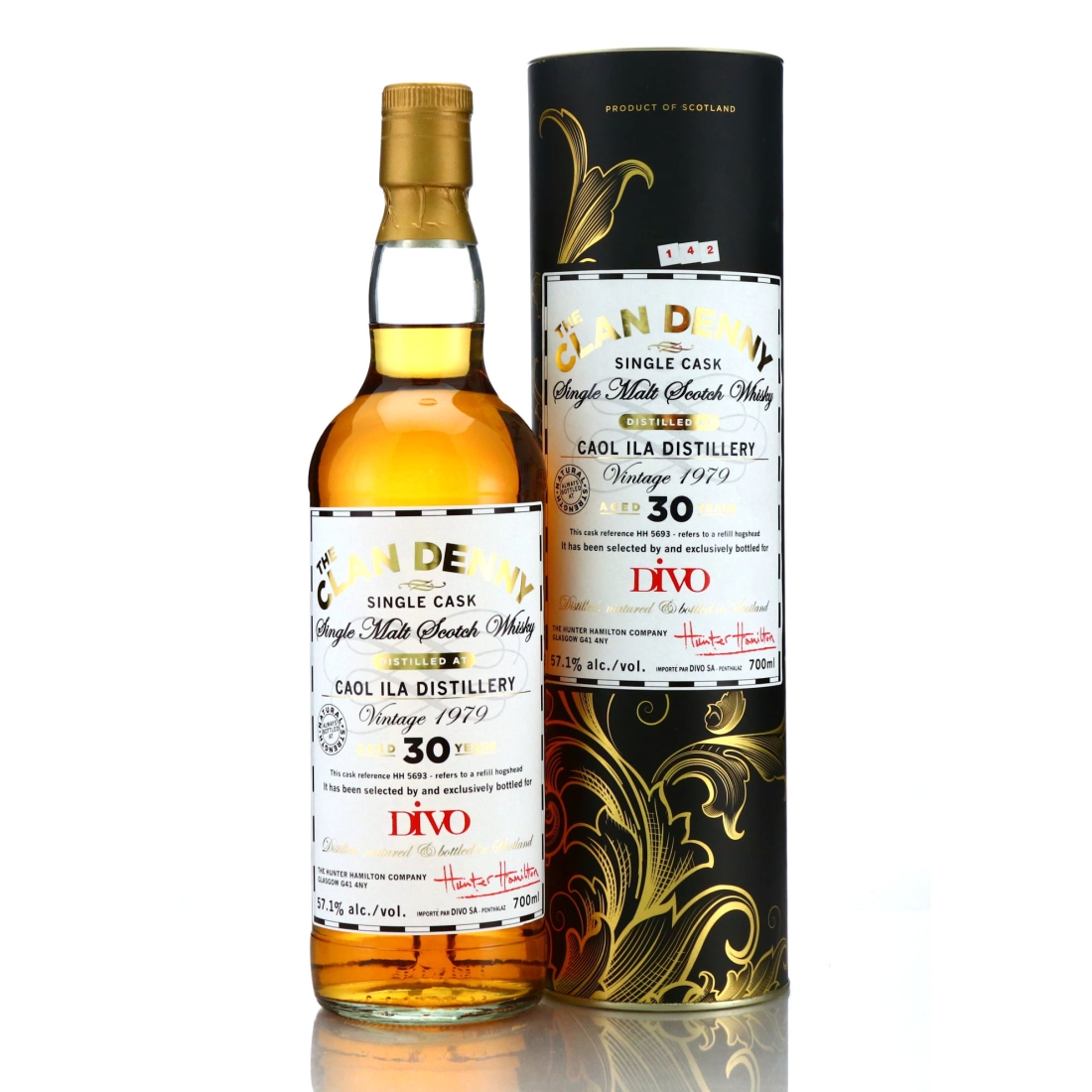 Caol Ila 1979 Clan Denny 30 Year Old / Divo