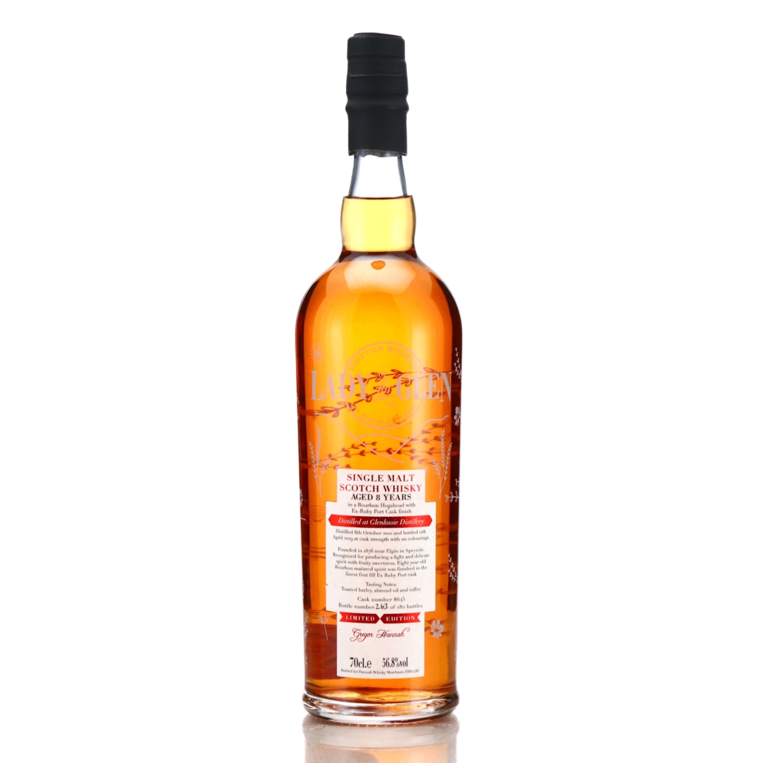 Glenlossie 2010 Lady of the Glen 8 Year Old