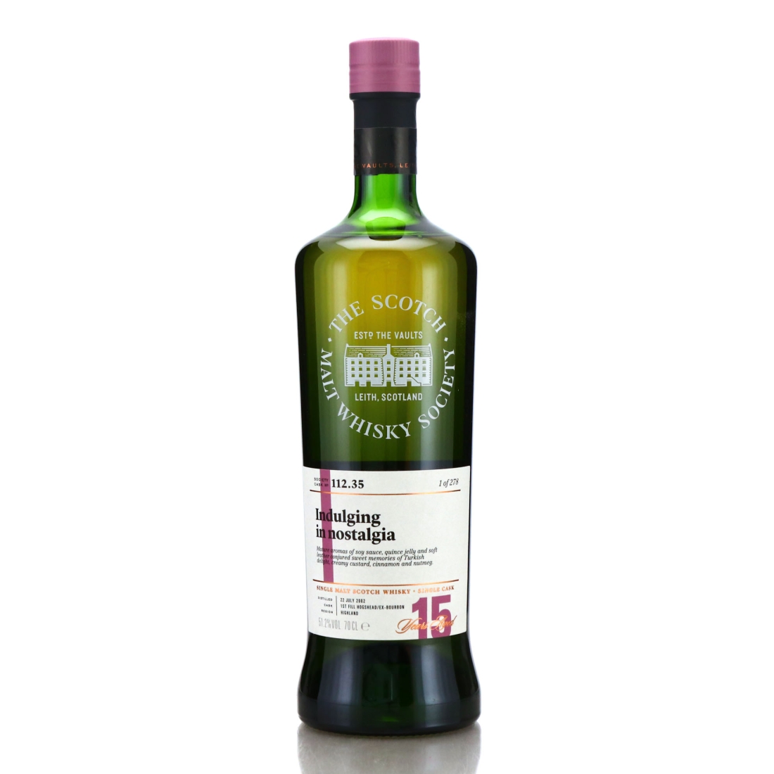 Inchmurrin 2002 SMWS 15 Year Old 112.35