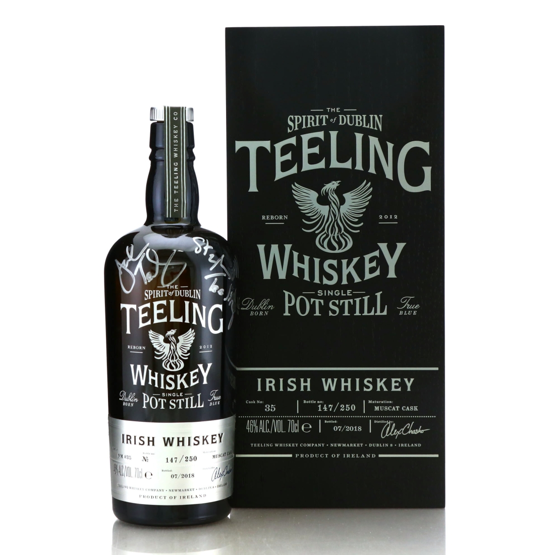 Teeling Single Muscat Cask Single Pot Still #35 / Signed by Jack & Stephen Teeling