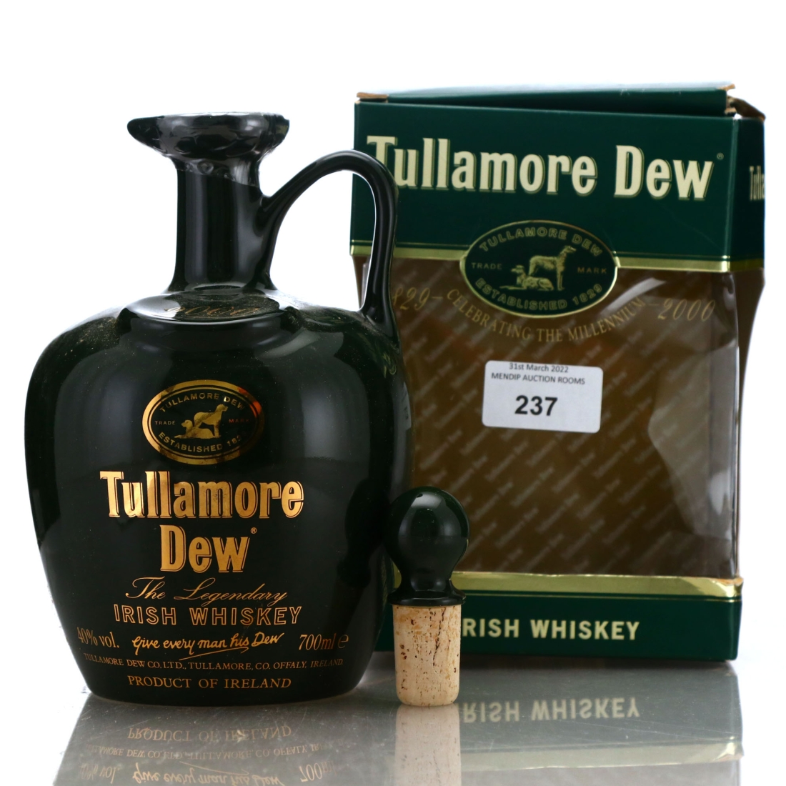 Tullamore Dew Millennium Decanter