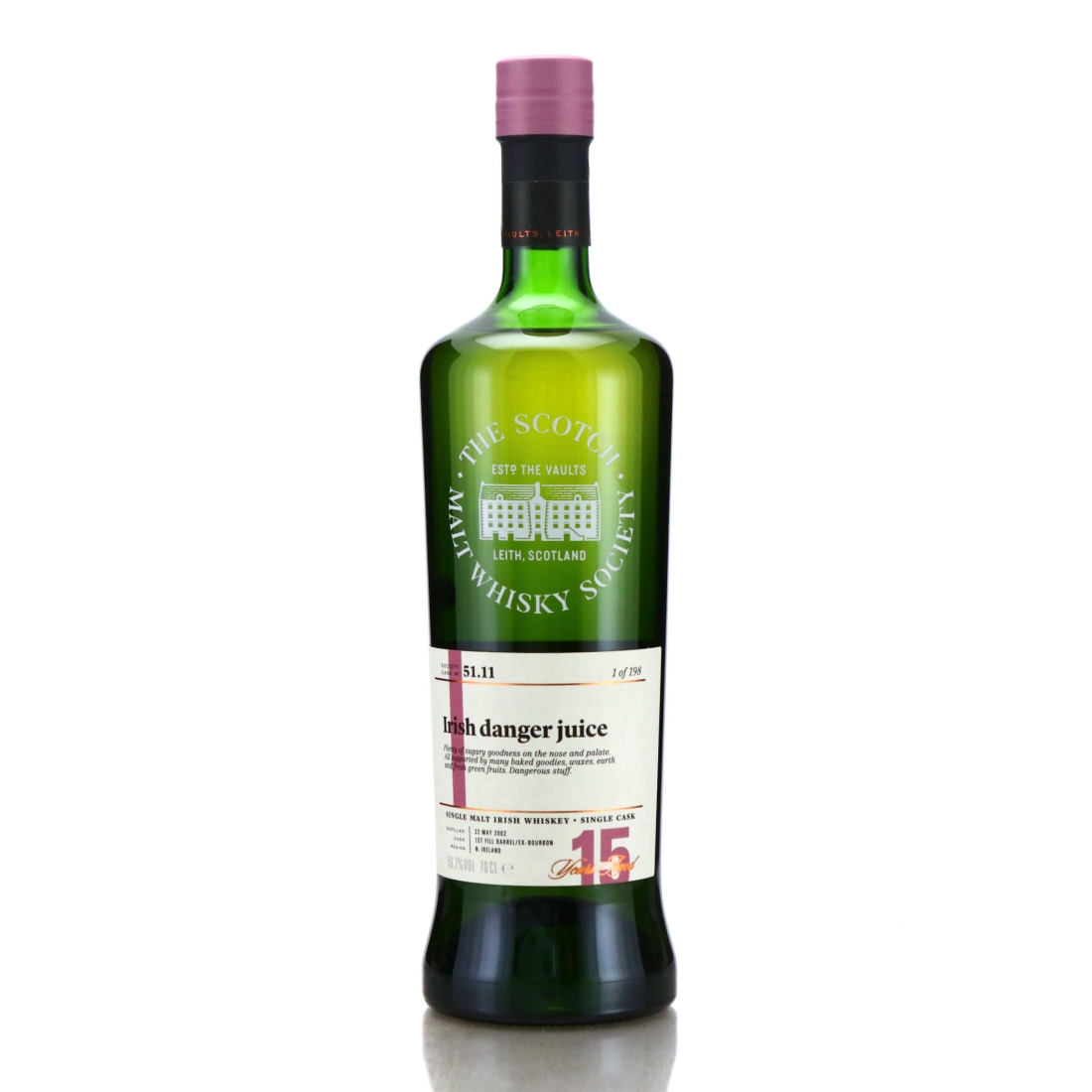 Bushmills 2002 SMWS 15 Year Old 51.11