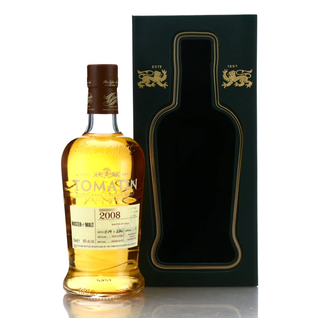 Tomatin 2008 Single Bourbon Cask #79 / Master of Malt