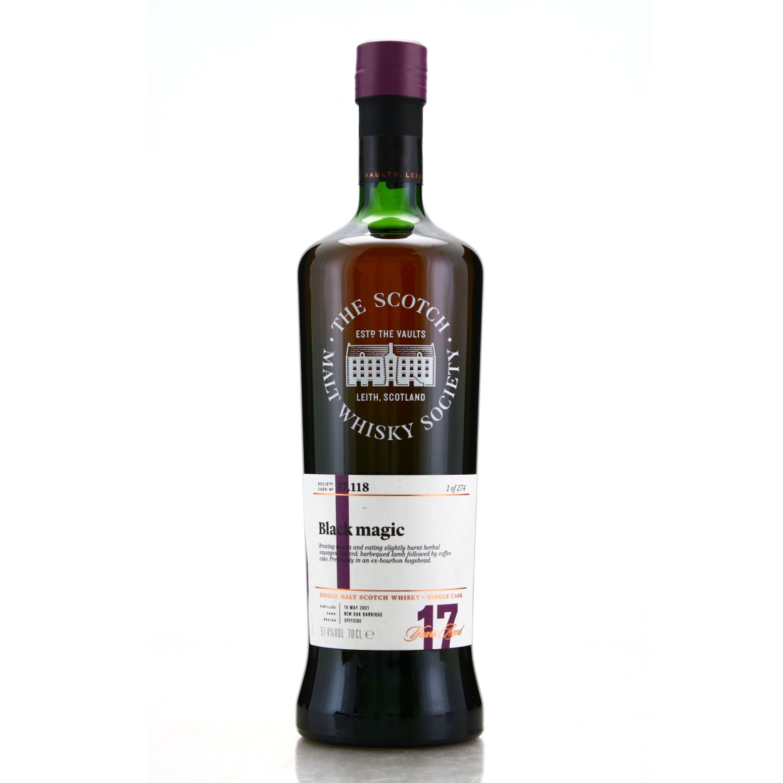 Cragganmore 2001 SMWS 17 Year Old 37.118