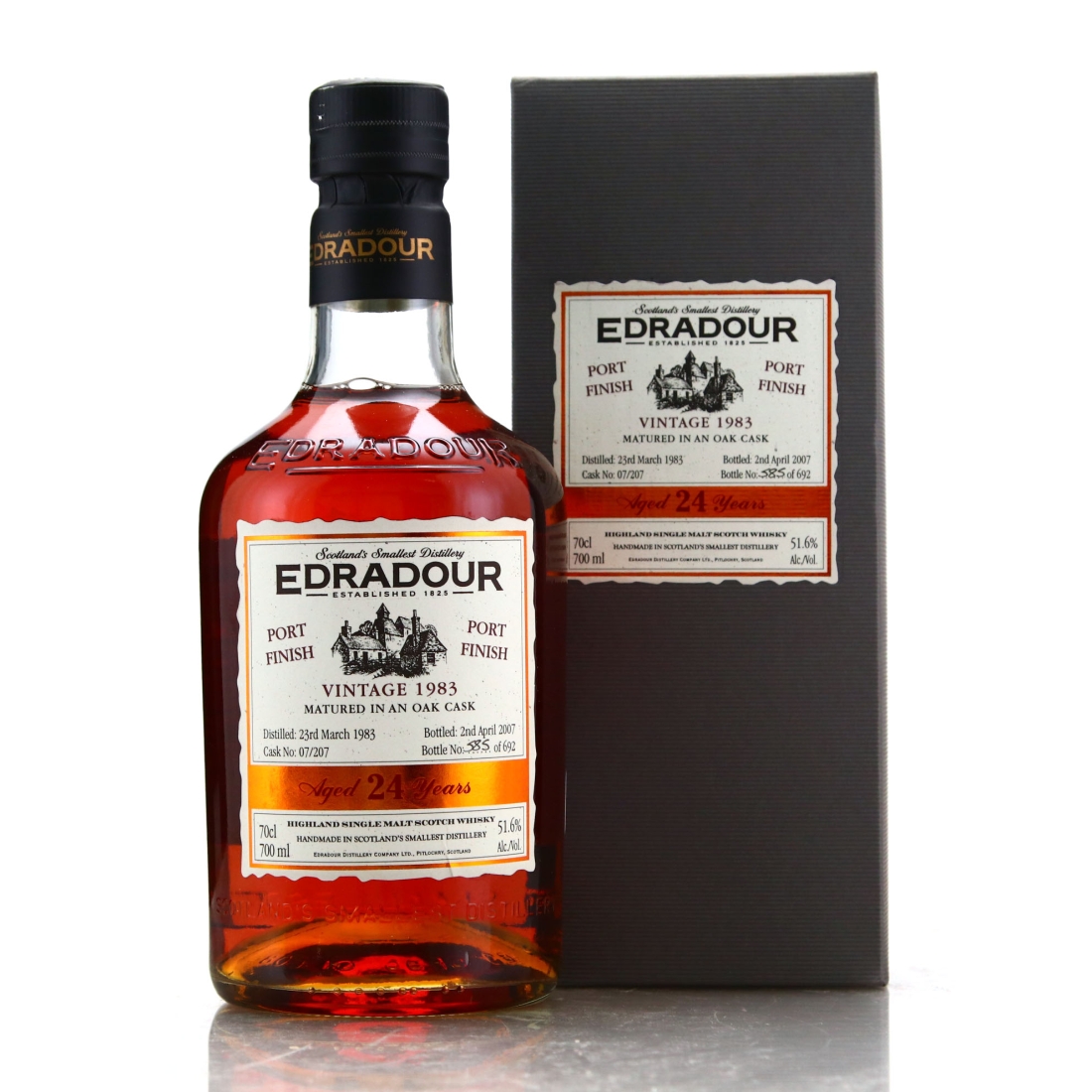 Edradour 1983 Single Port Cask Finish 24 Year Old #07/207