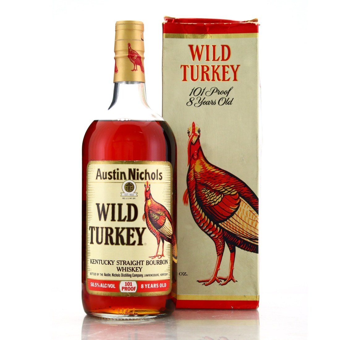 Wild Turkey 8 Year Old 101 Proof 1.14 Litre 1992