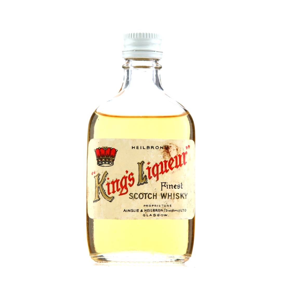 King's Liqueur Ainslie & Heilbron Miniature