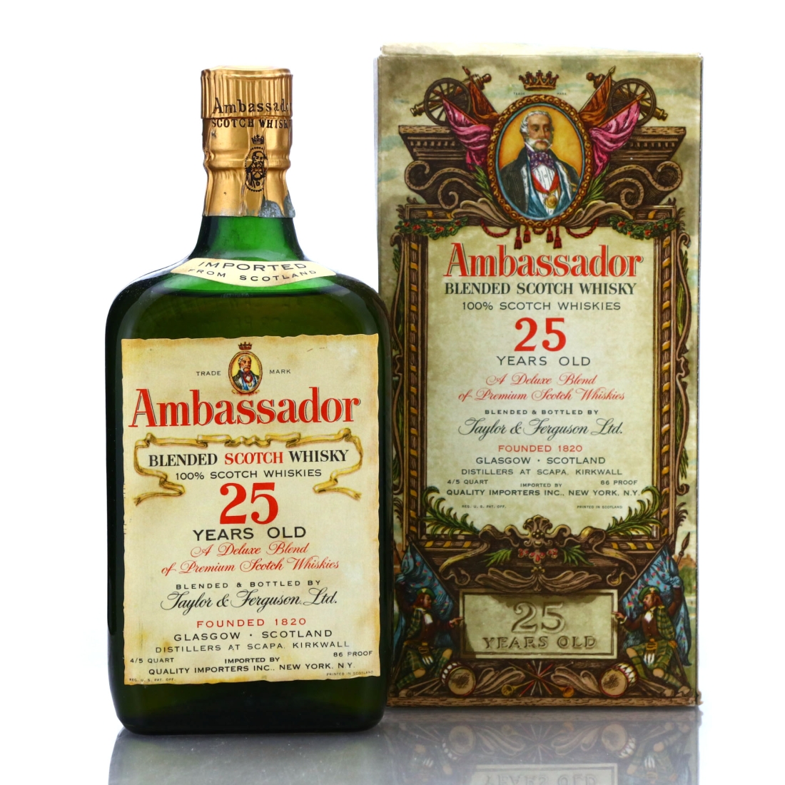 Ambassador 25 Year Old 1960s / US Import