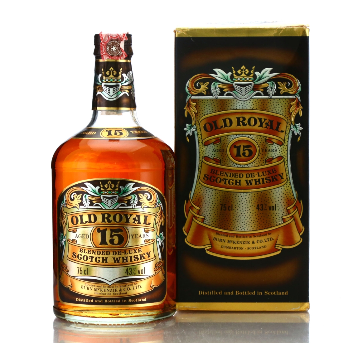 Old Royal 15 Year Old Deluxe Scotch Whisky 1980s / Italian Import