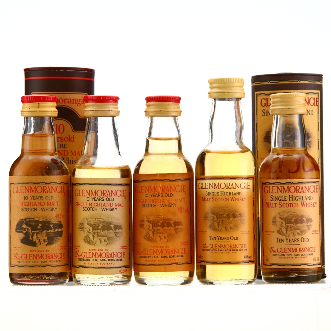 Glenmorangie Miniatures x 5