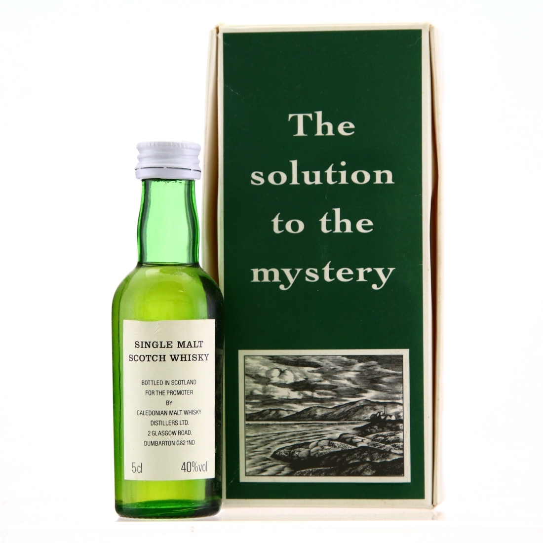 Laphroaig 10 Year Old Miniature 1990s / The Solution to the Mystery