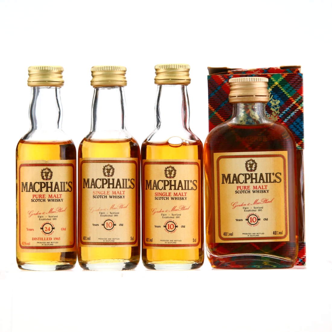 MacPhail's Miniatures x 4