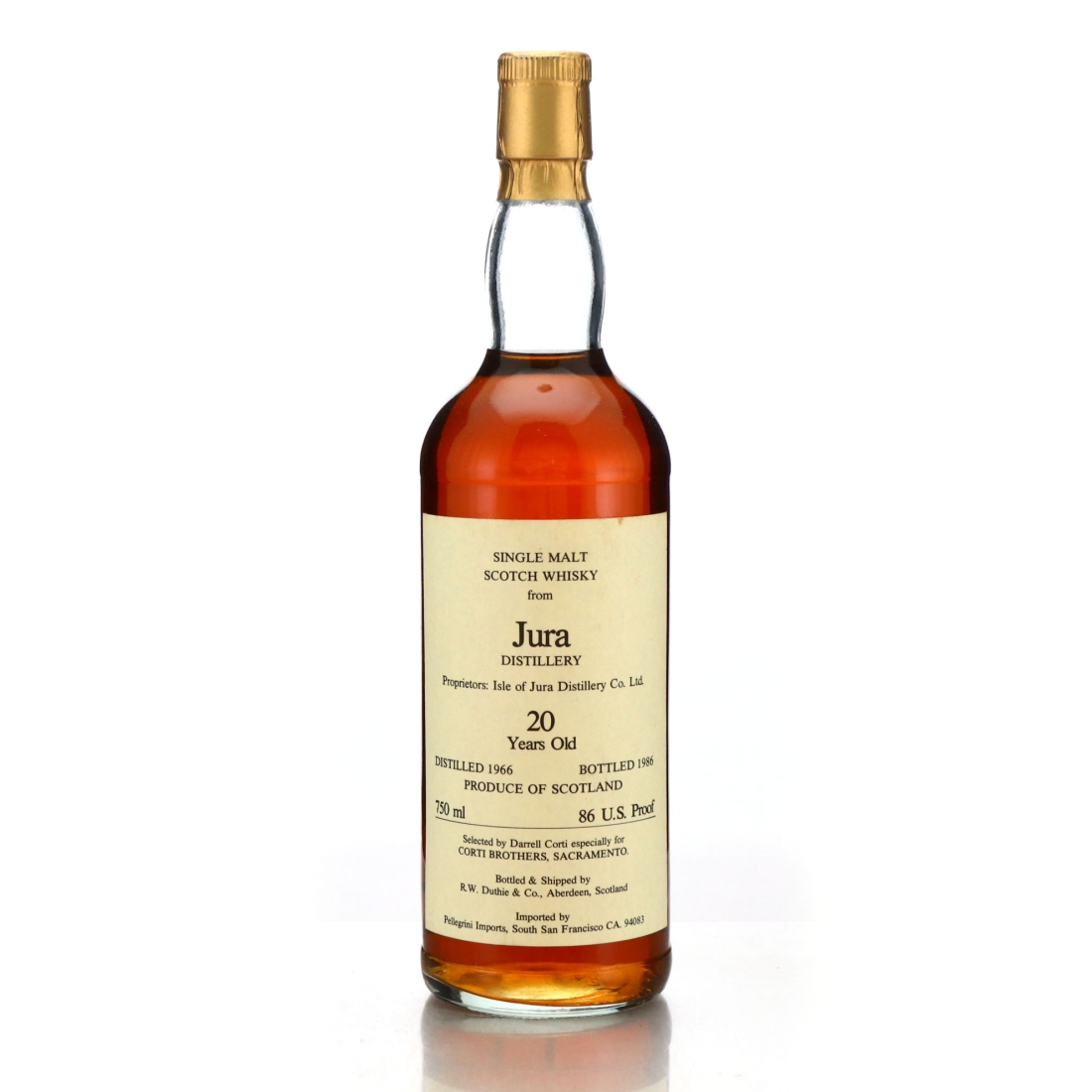 Jura 1966 Duthie for Corti 20 Year Old / US Import