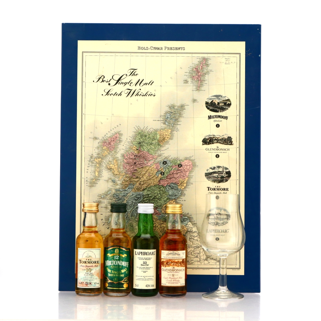Best Single Malt Scotch Whiskies Miniature Gift Pack 1980s / Allied Distillers