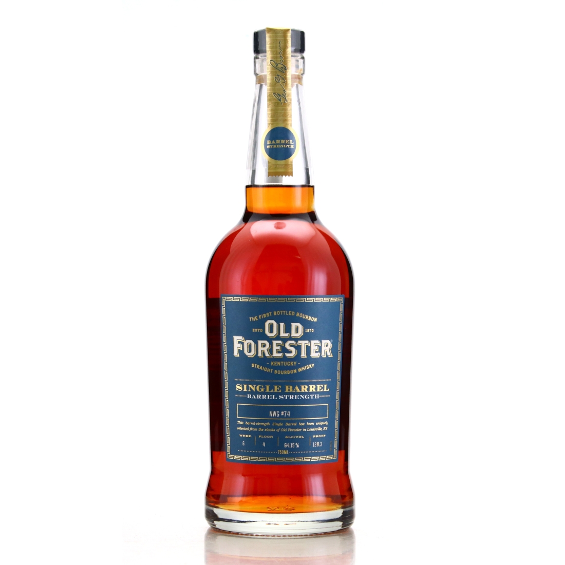 Old Forester Barrel Strength Single Barrel / NWG #74