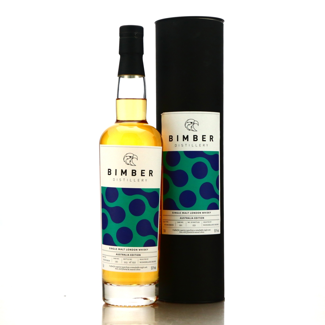Bimber Single Bourbon Cask #191 / Australia Edition - Wonderland Drinks