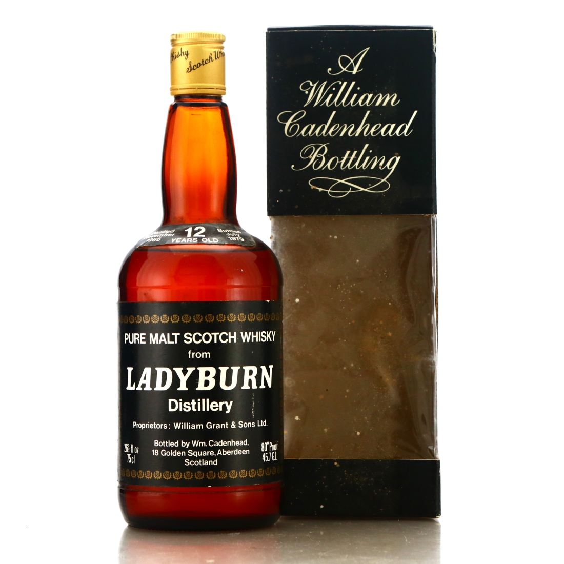 Ladyburn 1966 Cadenhead's 12 Year Old