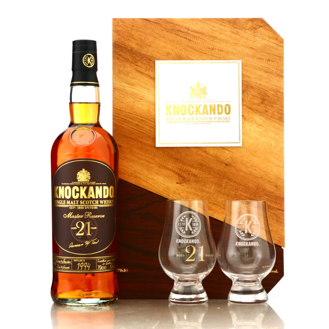 Knockando 1994 Master's Reserve 21 Year Old Gift Pack