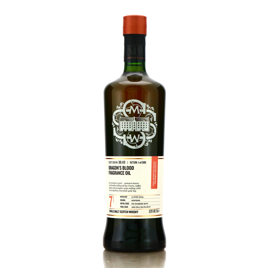 Glenrothes 2013 SMWS 7 Year Old 30.113