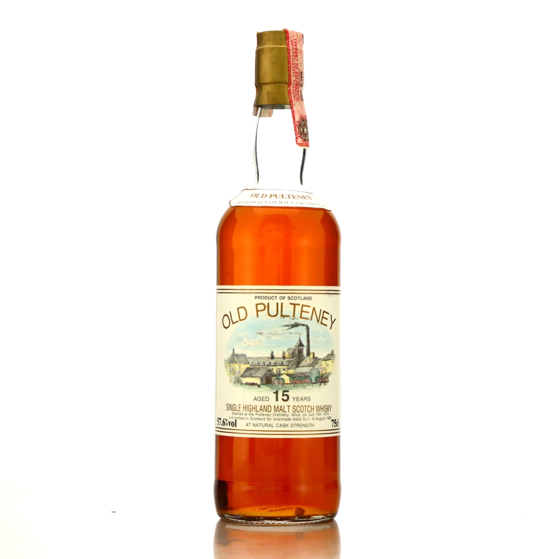 Old Pulteney 1974 Intertrade 15 Year Old Cask Strength