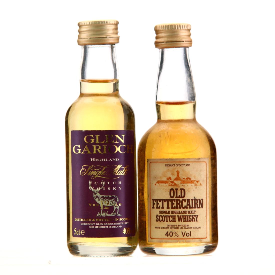 Highland Single Malt Miniatures x 2