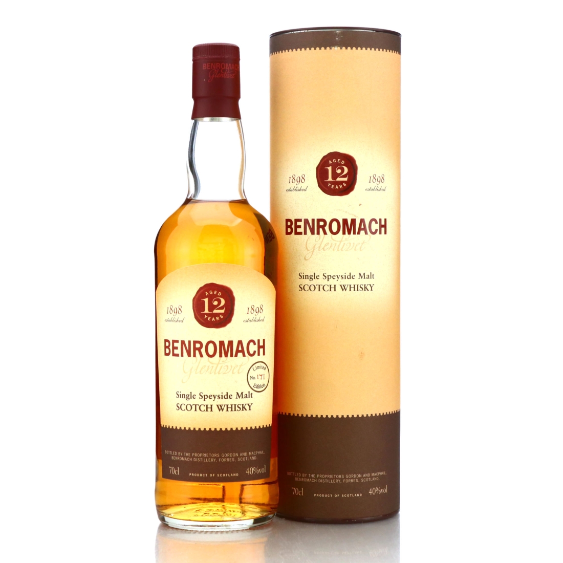 Benromach 12 Year Old Limited Edition 1990s