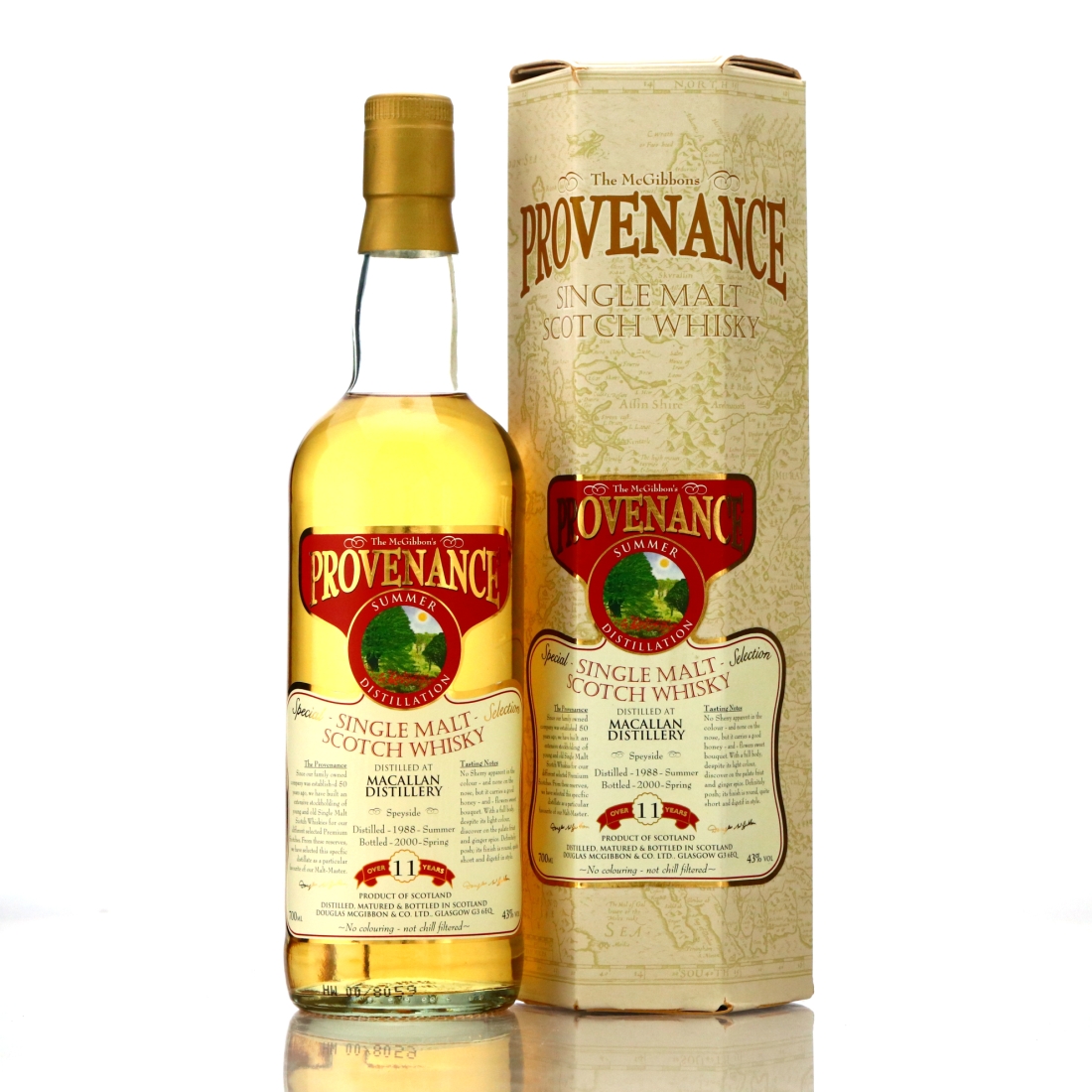Macallan 1988 Douglas McGibbon 11 Year Old