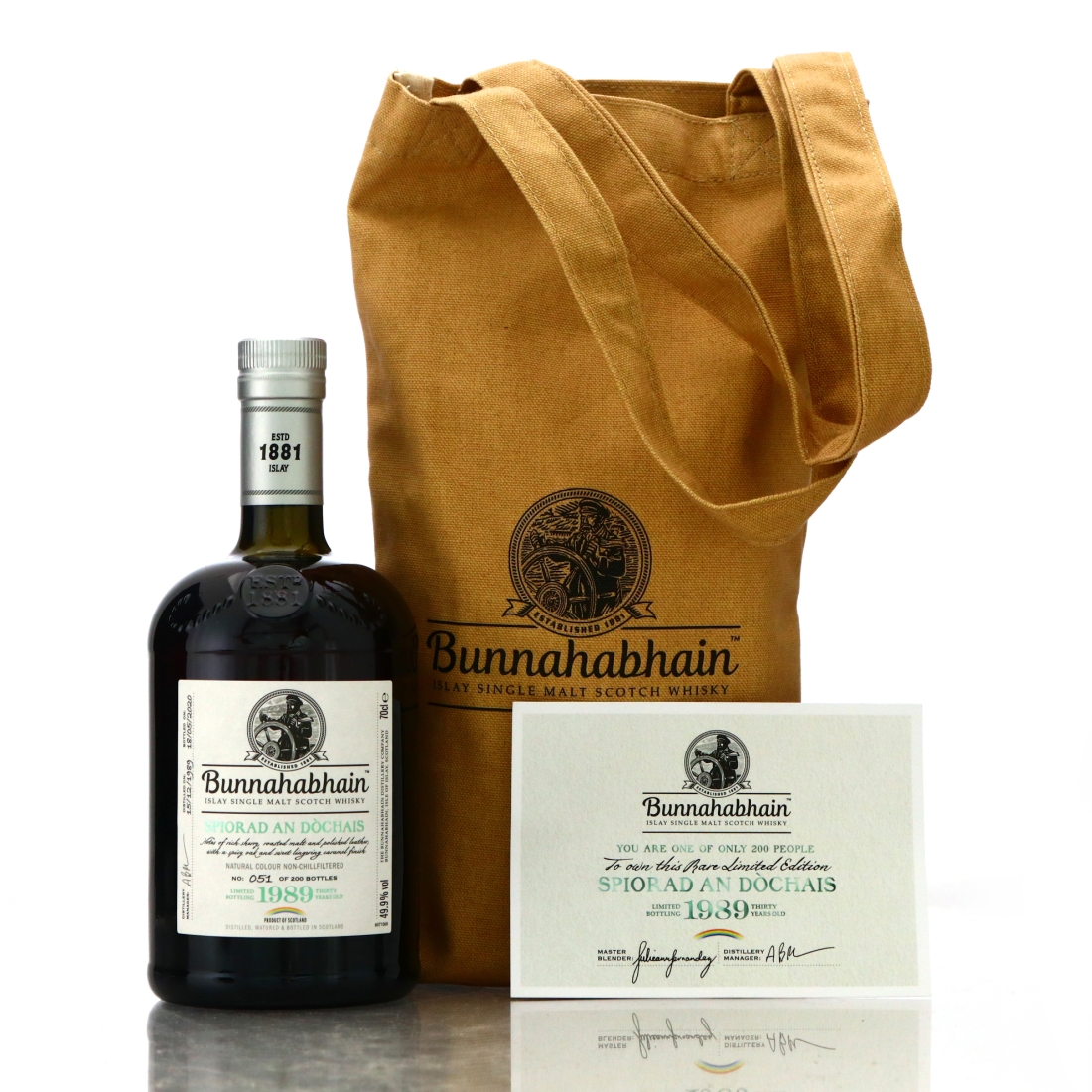 Bunnahabhain 1989 Spiorad an Dòchais 30 Year Old / Feis Ile 2020