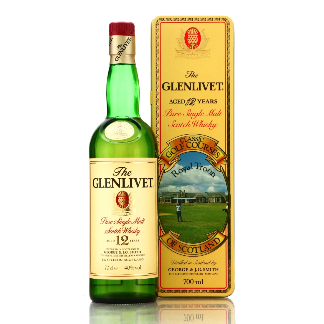 Glenlivet 12 Year Old Classic Golf Courses 1990s / Royal Troon