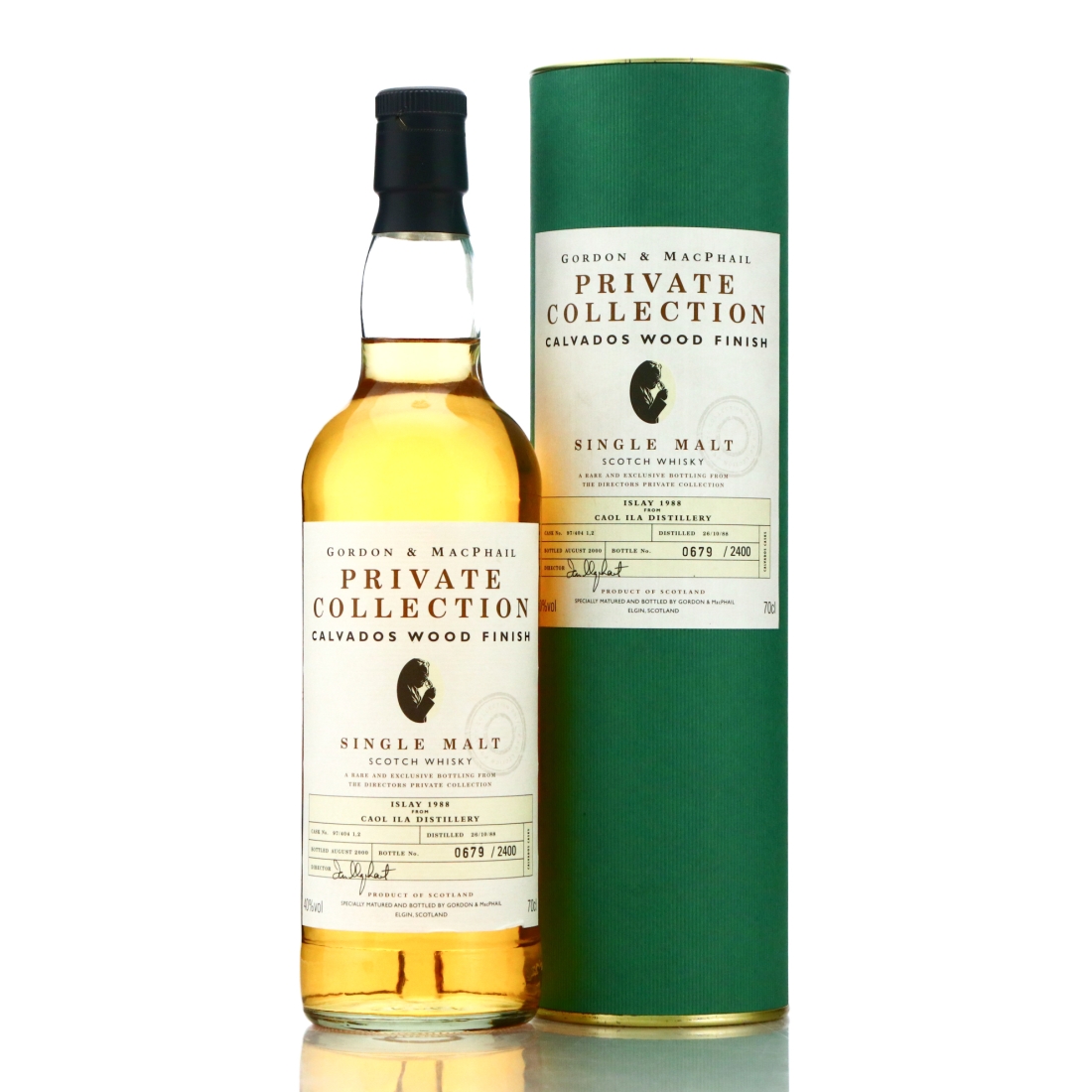 Caol Ila 1988 Gordon and MacPhail Private Collection / Calvados Wood Finish