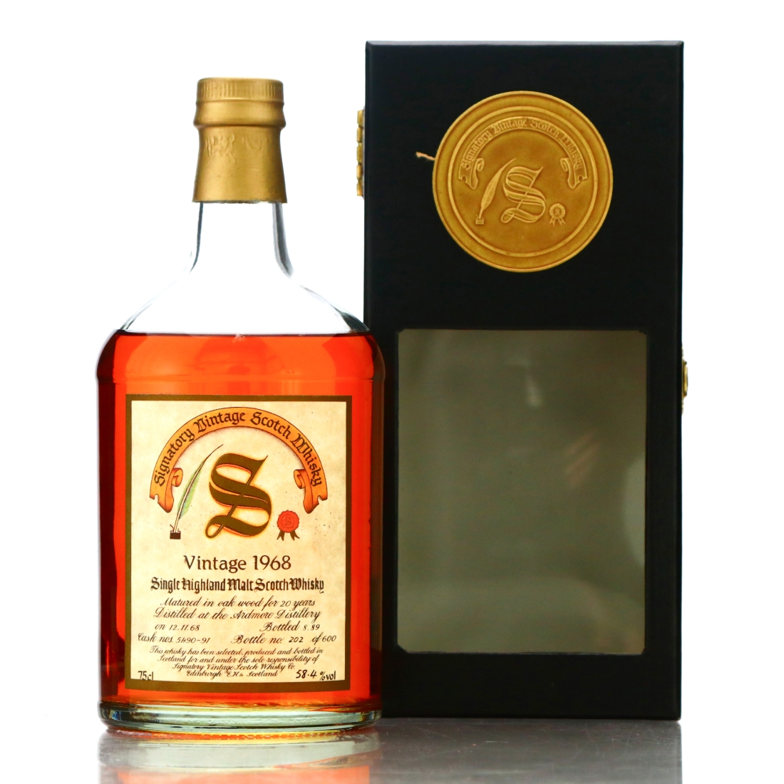 Ardmore 1968 Signatory Vintage 20 Year Old