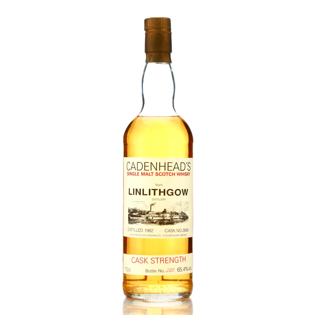 St Magdalene-Linlithgow 1982 Cadenhead's Single Cask #2839